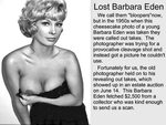 Barbara eden boobs 🔥 Barbara Eden Nude - Naughty Genie Revea